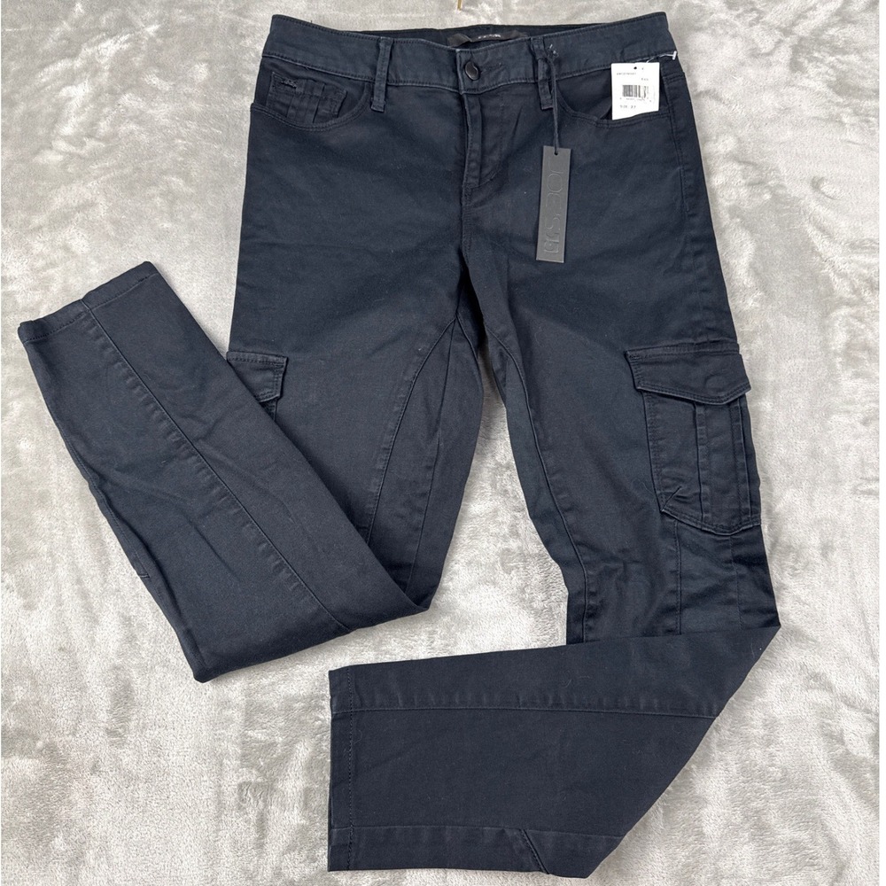 Joes Jeans Womens Black Cargo Skinny Pants Size 27 NWT